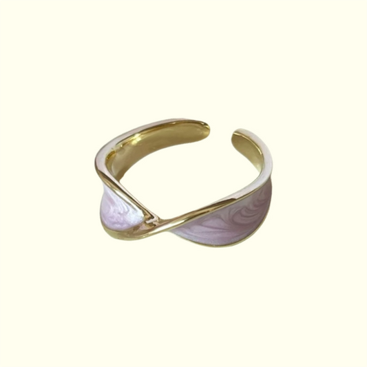 Vine Purple Cross  Ring