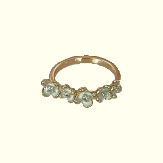 Monet Flower Ring